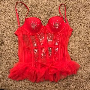 Victoria’s Secret Red Lingerie